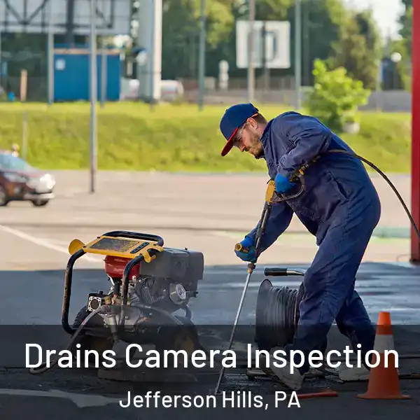  Drains Camera Inspection Jefferson Hills, PA