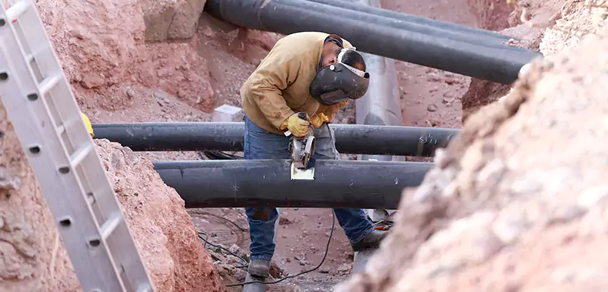 Cast Iron Sewer Pipe Replacement in Jefferson Hills